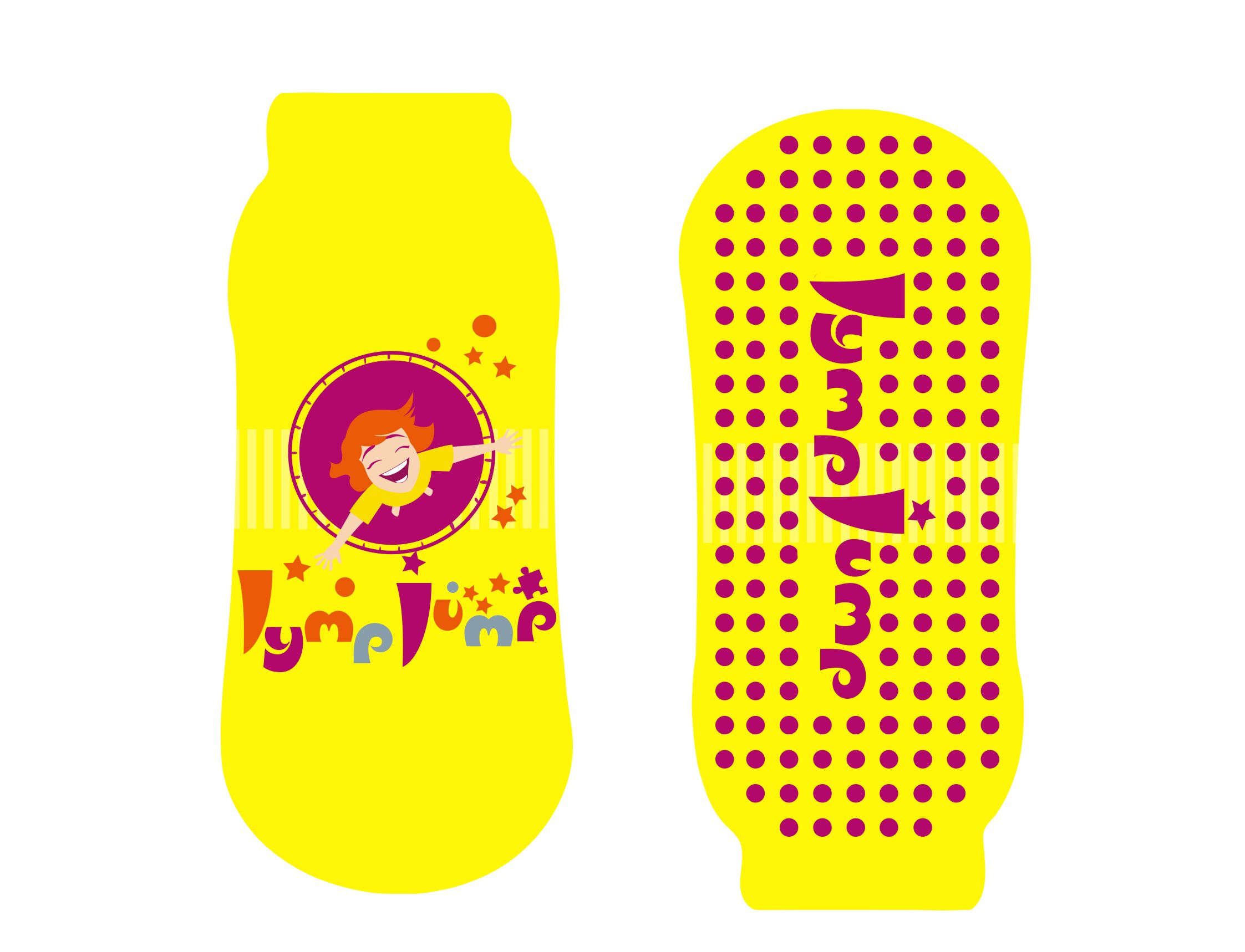 Trampolin Socken mit Ihrem Logo